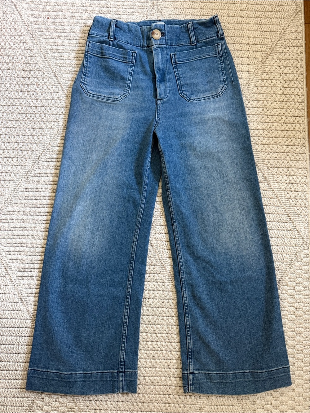 Maeve The Colette High Rise Crop Jean